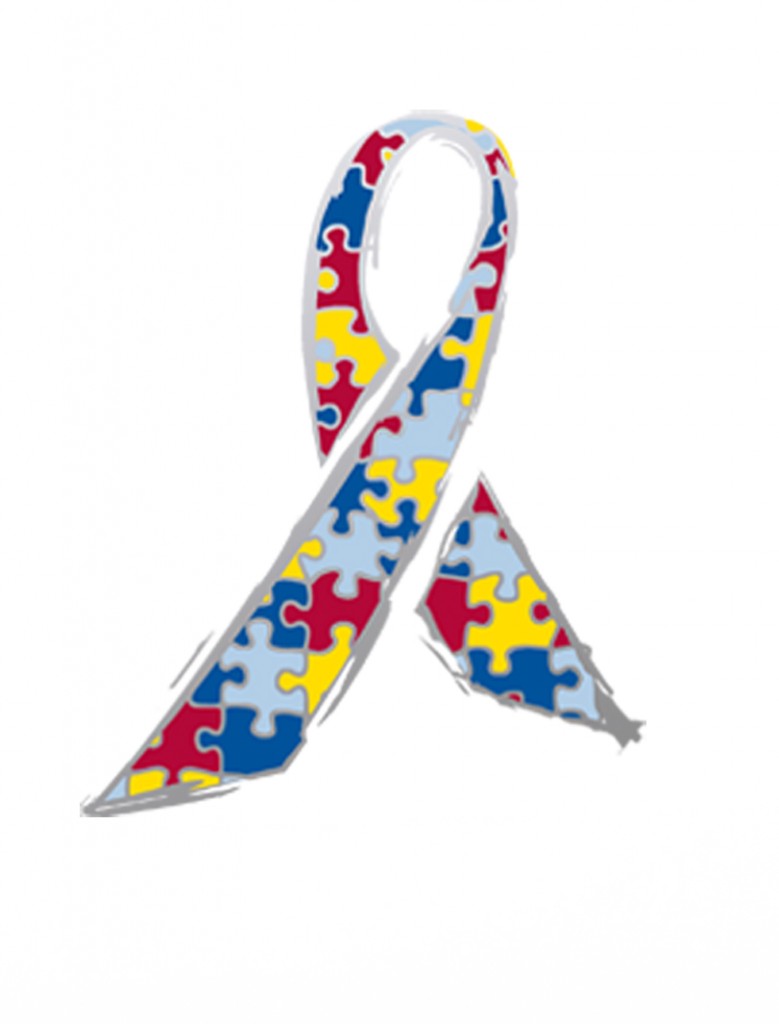 Ribbon: Autism - Fight against autism
